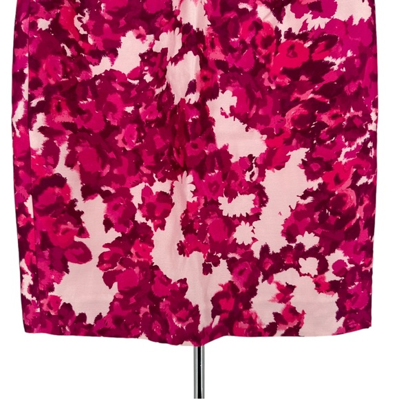 Kate Spade Jordan Silk Blend Berry Moody Floral Pencil Skirt size 4 - Picture 7 of 14